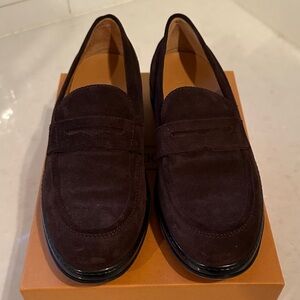 Tod’s Brown Suede Loafers